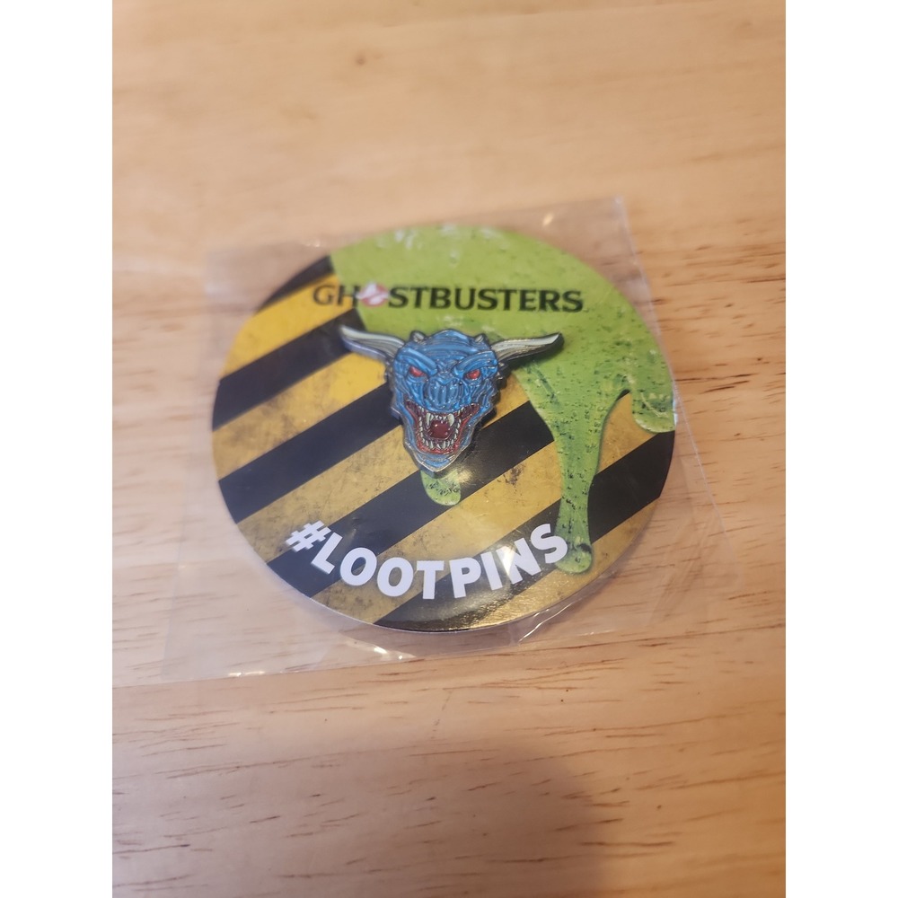NWT Lootcrate ghostbusters terror hound enamel pin